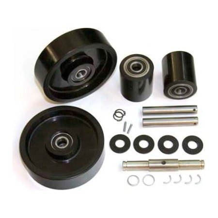Gps - Generic Parts Service Complete Wheel Kit for Manual Pallet Jack GWK-MLX55-CK - Fits Mobile Model No  MLX55 GWK-MLX55-CK**